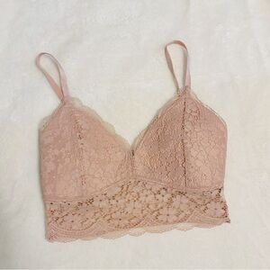BKE Lace Pink Bralette